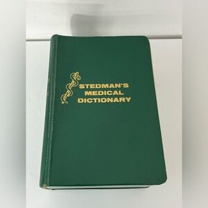 STEDMAN'S MEDICAL DICTIONARY 1957 Williams & Wilkins 19th Revised Edition Good